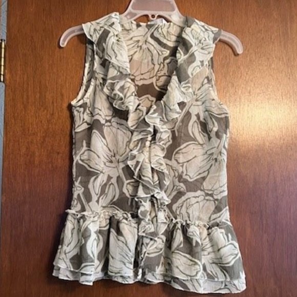 Women's NY & Co. Green blouse, size xs - Picture 1 of 2